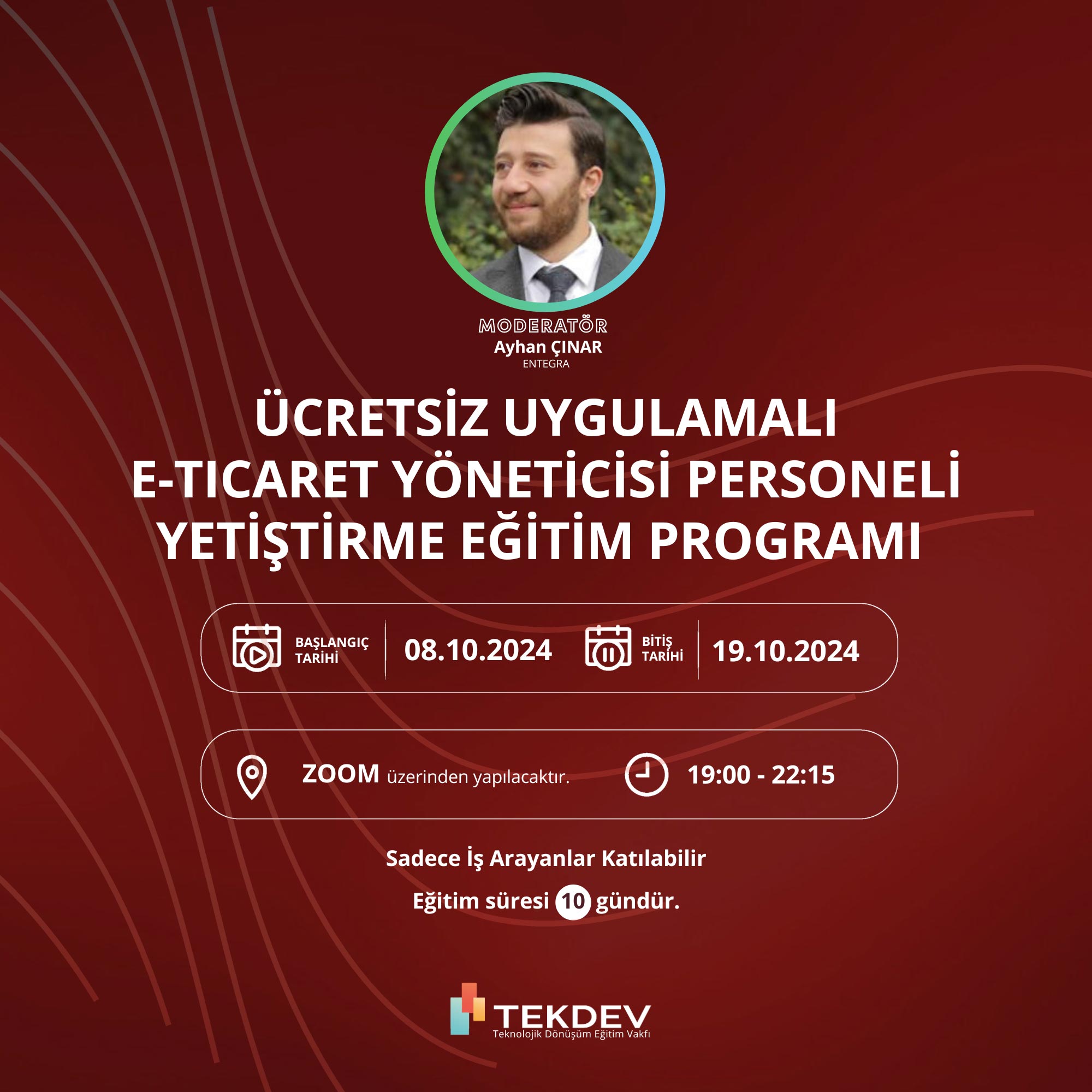 Akşam Programı - Ücretsiz Sertifikalı E-ticaret Yöneticisi Eğitim Programı